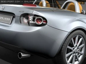 Mazda MX-5 Miata 2009 3D Model