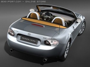 Mazda MX-5 Miata 2009 3D Модель