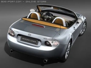 Mazda MX-5 Miata 2009 3D Model