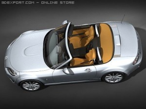 Mazda MX-5 Miata 2009 3D Модель