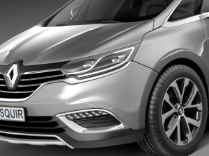 Renault Espace 2015 Modelo 3D