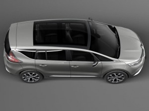 Renault Espace 2015 Modelo 3D