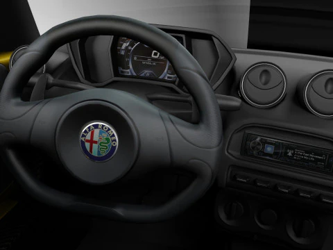 Alfa Romeo 4C Spider 2015 Modelo 3D