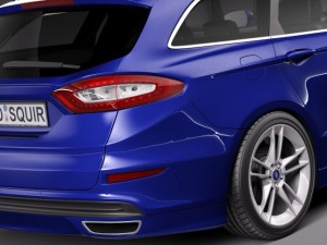 Mondeo Wagon 2015 3D Модель
