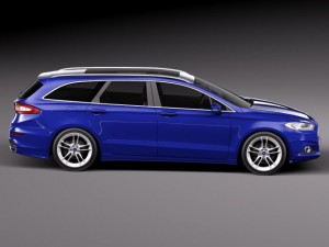 Mondeo Wagon 2015 3D Модель