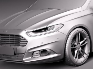 Mondeo Wagon 2015 3D Модель