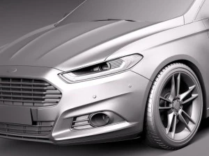 Mondeo Wagon 2015 3D Model