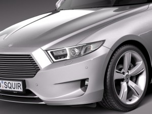 Generic Sedan Midclass 2015 Modelo 3D