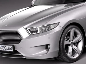 Generic Sedan Midclass 2015 3D Model