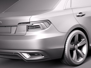 Generic Sedan Midclass 2015 Modelo 3D
