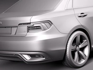 Generic Sedan Midclass 2015 3D Model