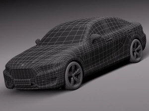 Generic Sedan Midclass 2015 3D Model