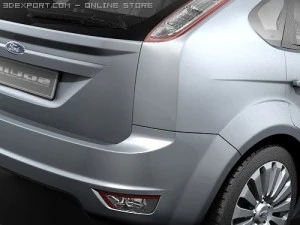 Messa a fuoco 2009 5 porte Modello 3D