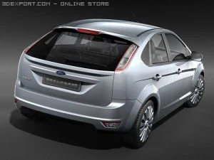 Messa a fuoco 2009 5 porte Modello 3D