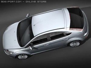 Messa a fuoco 2009 5 porte Modello 3D