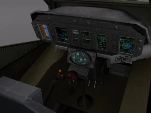 AH64A Apache Helicopter 3D Model