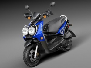 Yamaha Zuma 125 Scooter 2014 3Dモデル