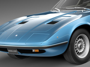 Maserati Indy 1973 3D मॉडल
