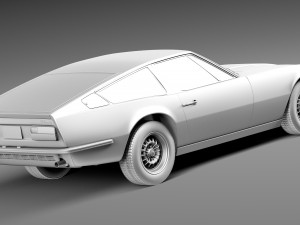 Maserati Indy 1973 3D मॉडल
