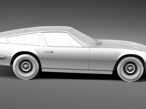 Maserati Indy 1973 3D मॉडल