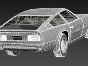 Maserati Indy 1973 3D मॉडल