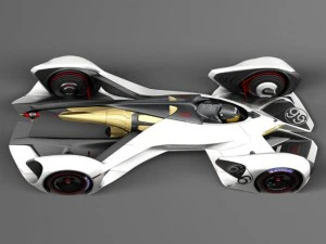 Chevrolet Chaparral 2x VGT Concept 3D Model
