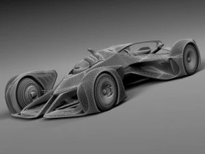 Chevrolet Chaparral 2x VGT Concept 3D Model