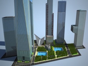 New World Trade Center Complex Modelo 3D