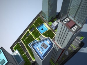 New World Trade Center Complex Modelo 3D