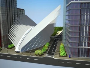 New World Trade Center Complex 3D Model