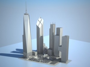 New World Trade Center Complex Modelo 3D