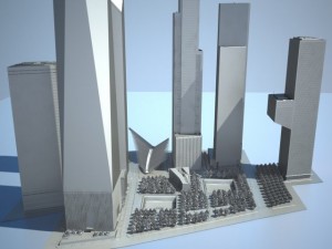 New World Trade Center Complex Modelo 3D