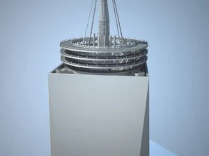 New World Trade Center Complex 3D Model