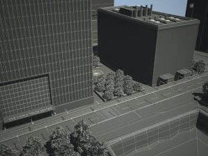 New World Trade Center Complex 3D Model