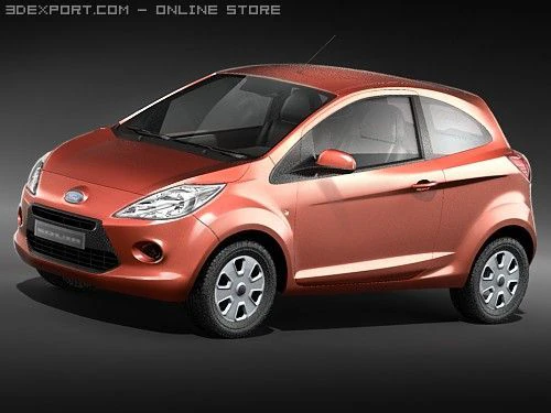 Ka 2009 3D Model .c4d .max .obj .3ds .fbx .stl .blend 