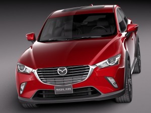 Mazda CX3 2016 3D Modell
