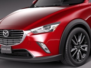 Mazda CX3 2016 3D Modell