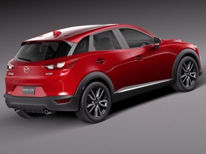 Mazda CX3 2016 3D Modell
