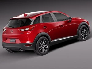 Mazda CX3 2016 3D Model