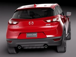 Mazda CX3 2016 3D Model