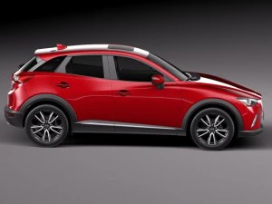 Mazda CX3 2016 3D Model