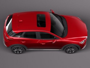 Mazda CX3 2016 3D Modell