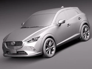 Mazda CX3 2016 3D Model