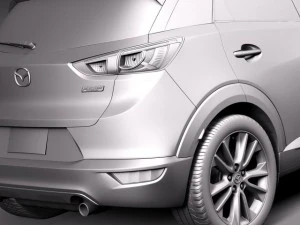 Mazda CX3 2016 3D Model