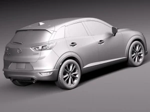 Mazda CX3 2016 3D Model