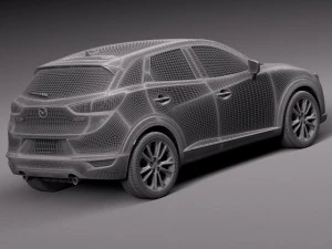 Mazda CX3 2016 3D Model
