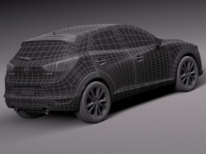 Mazda CX3 2016 3D Modell