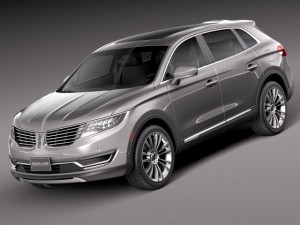 Lincoln MKX 2016 3D Model