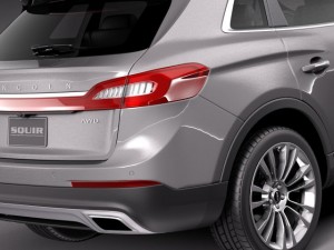 Lincoln MKX 2016 Model 3D