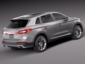Lincoln MKX 2016 Model 3D